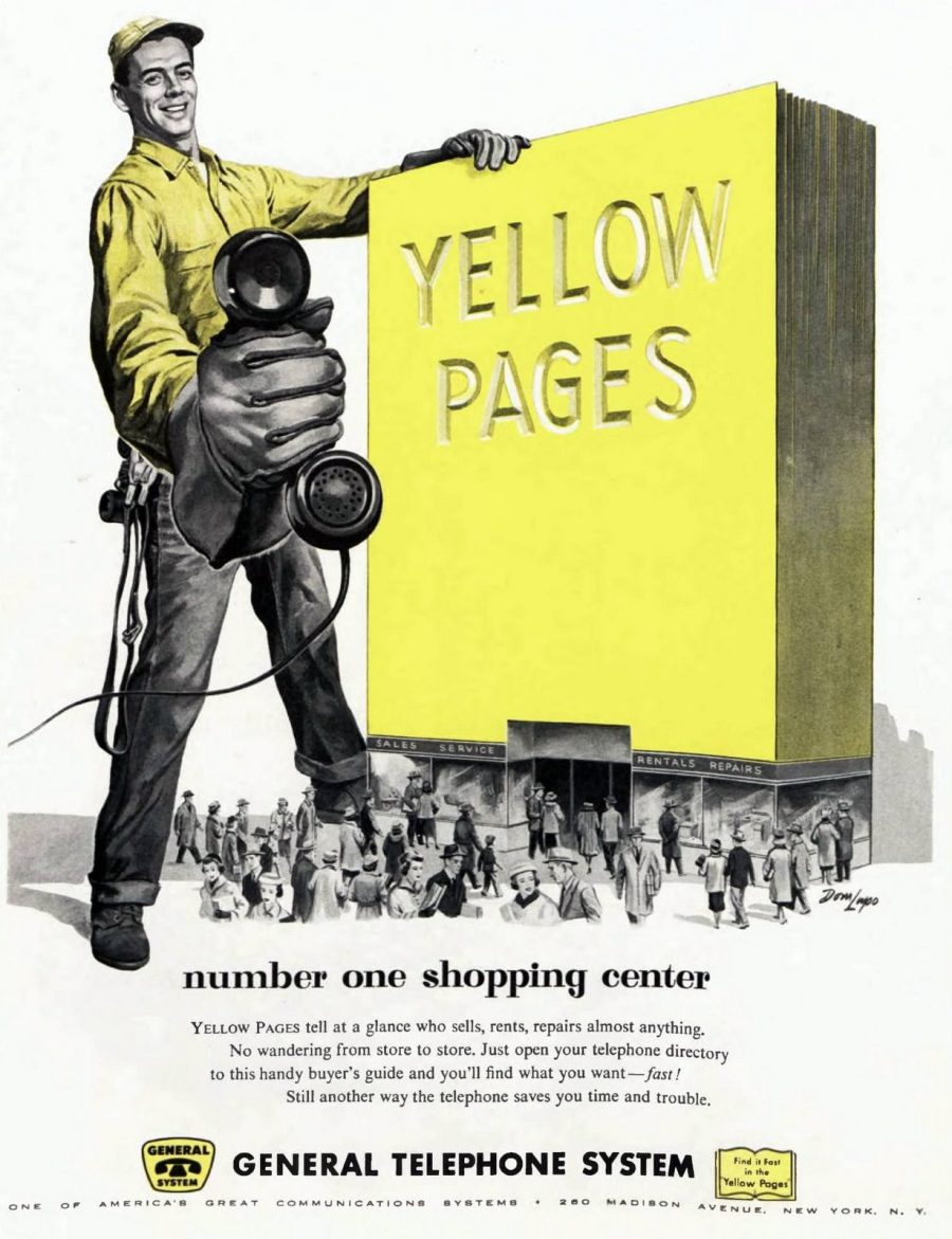 The old Yellow Pages phone book was so vital, we never imagined a life