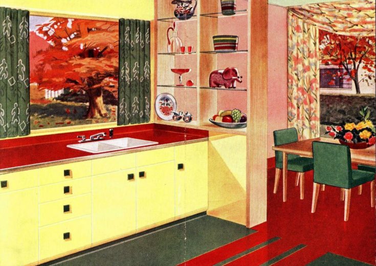 33 retro yellow kitchens from the 1950s & 1960s Sunny & inviting midcentury home decor Click