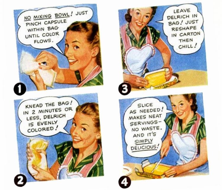 Yellow or white margarine? The tedious legal battle over buttercolored