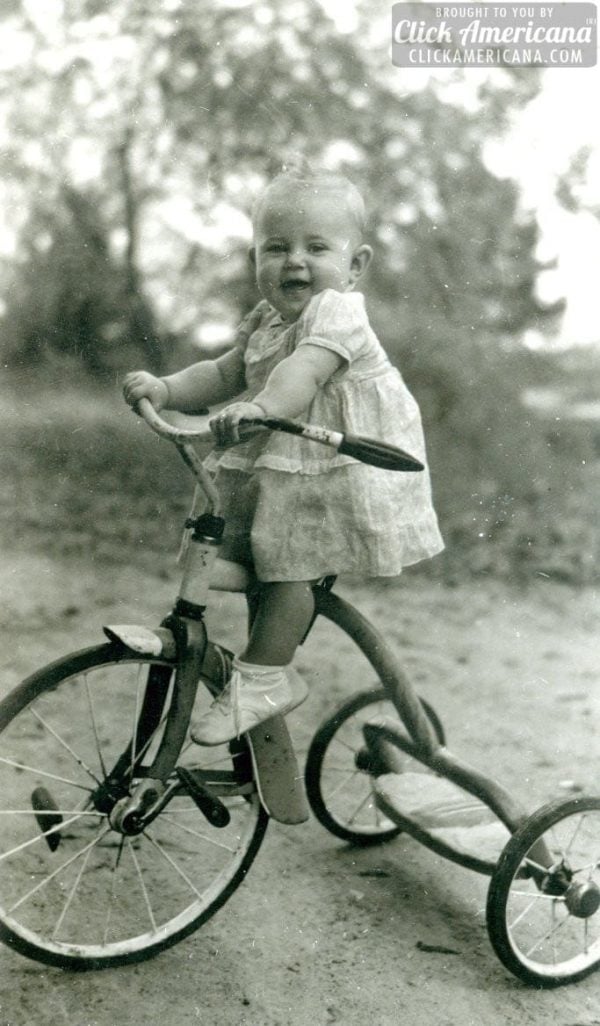 These 25 vintage tricycles were a pretty thrilling mode of