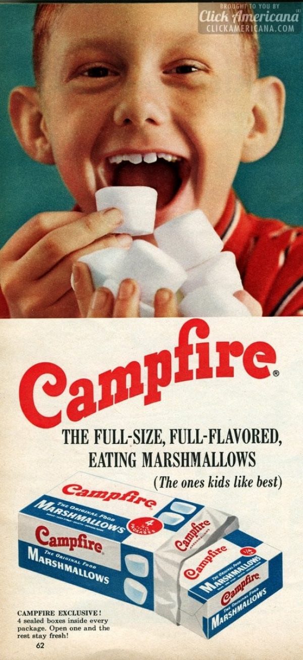 See vintage Kraft & Campfire marshmallows from the 1950s1980s (plus a