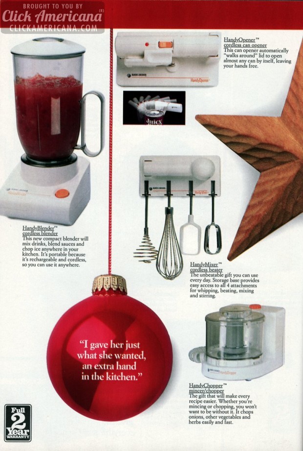 25 hottest Black & Decker Christmas gifts for 1987 Click Americana