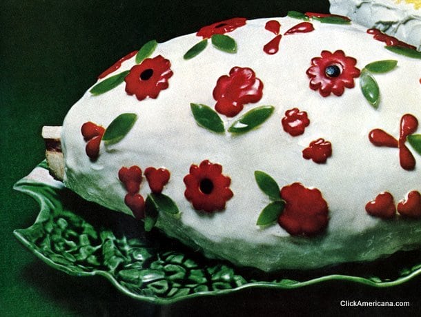 cold glazed baked ham 1965 3