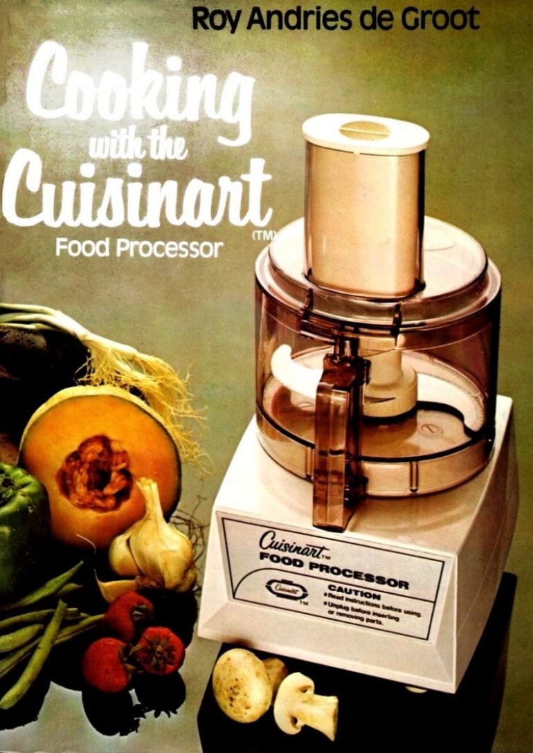 Vintage Cuisinarts and other food processors were musthave small