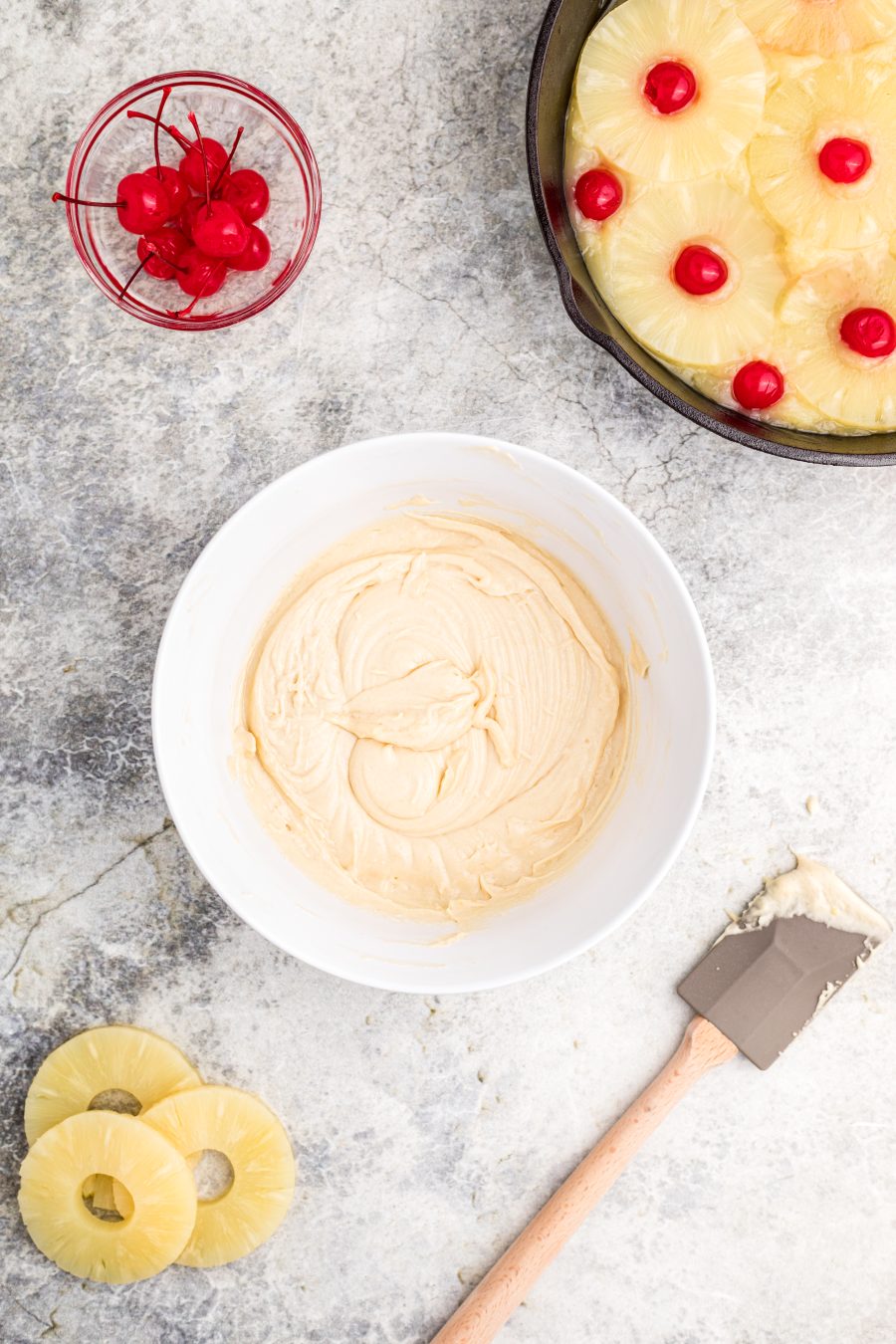 Double pineapple upsidedown cake recipe, stepbystep A classic 1950s