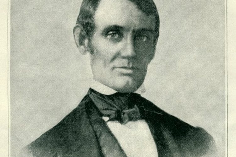 One of the earliest portraits of Abraham Lincoln (1848) Click Americana