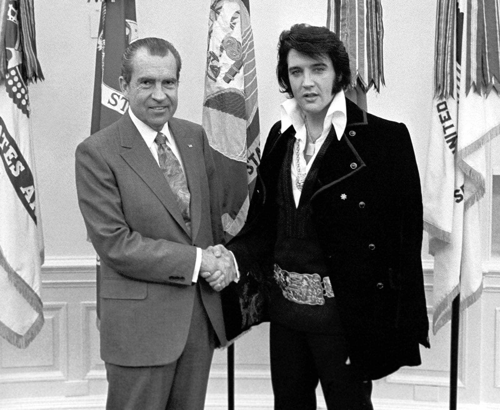 Elvis Presley meets Richard Nixon - 1970