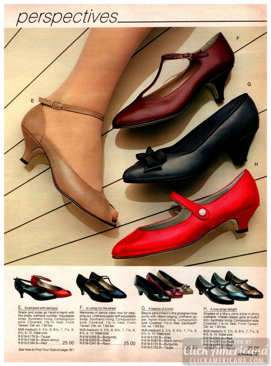 jcpenney low heel dress shoes