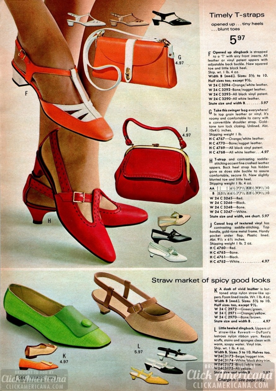 60s style heels
