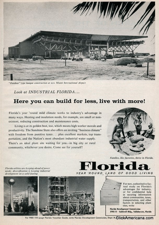 Florida Year 'round land of good living (1958) Click Americana