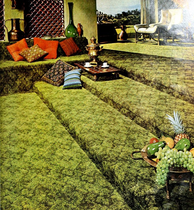 The midcentury conversation pit Check out dozens of trendy 60s & 70s