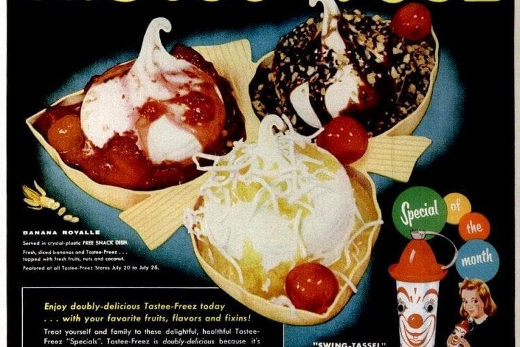 Summertime TasteeFreez treats (1956) Click Americana