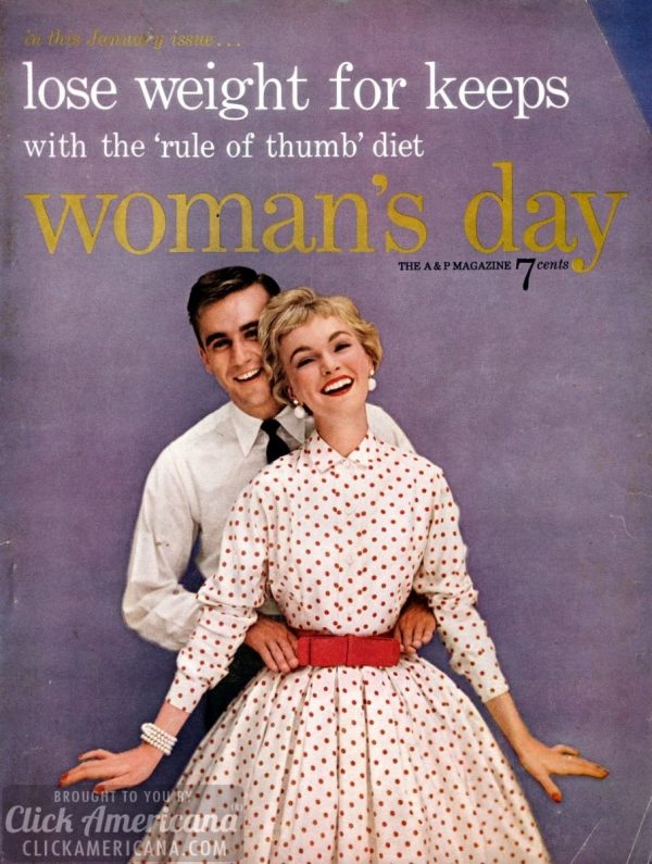 Housewife heaven! Vintage Woman's Day magazine covers from the fifties