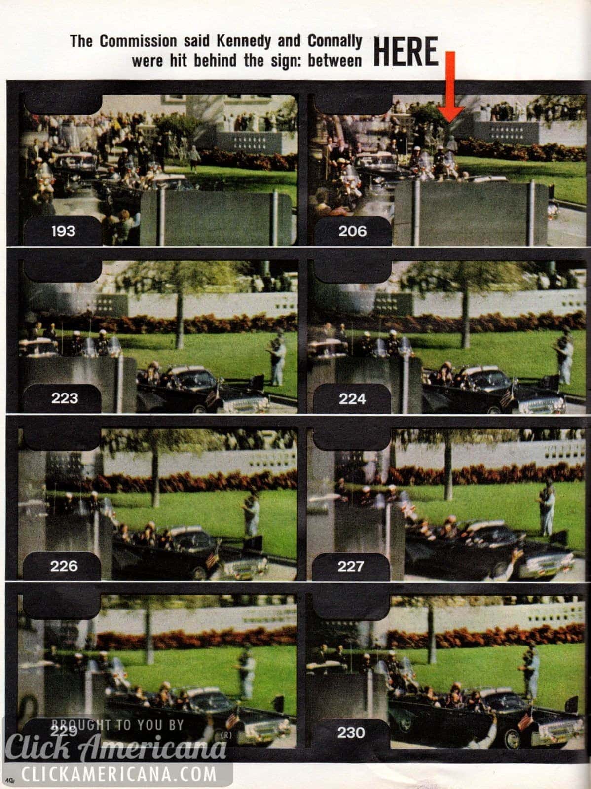 President Kennedy's assassination through the devastating headlines & heartbreak (1963) 11 kennedy shooting connally zapruder life 1966 8