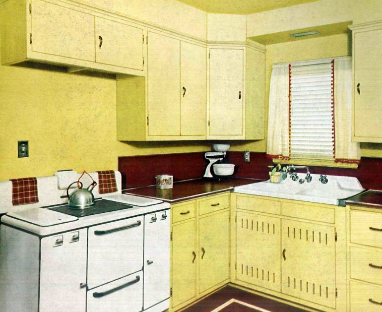 33 retro yellow kitchens from the 1950s & 1960s Sunny & inviting midcentury home decor Click