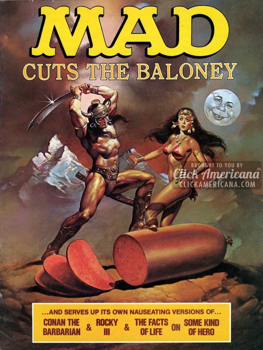 MAD December 1982 (B): Conan the Barbarian
