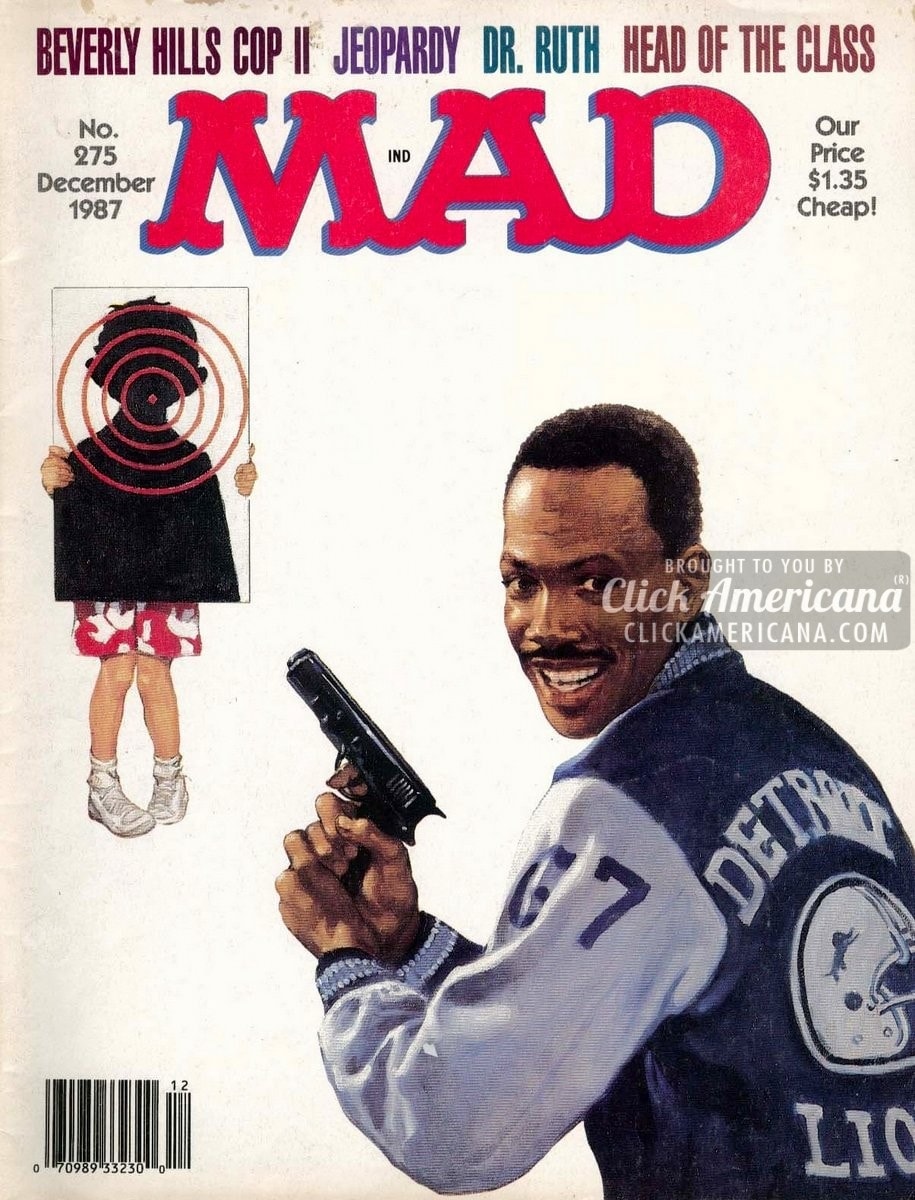 MAD December 1987: Beverly Hills Cop II