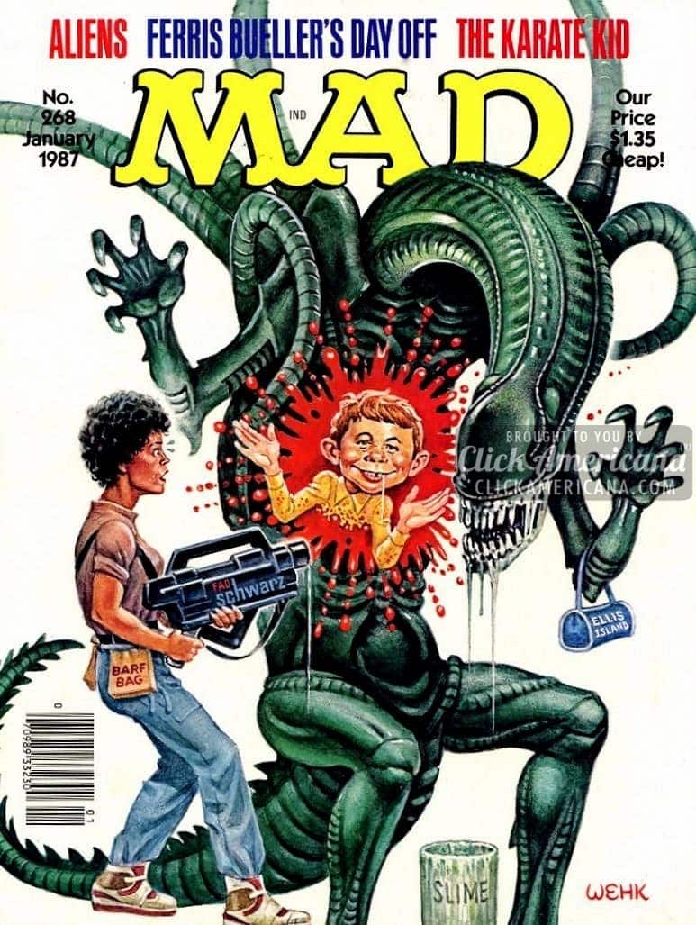 MAD January 1987: Aliens