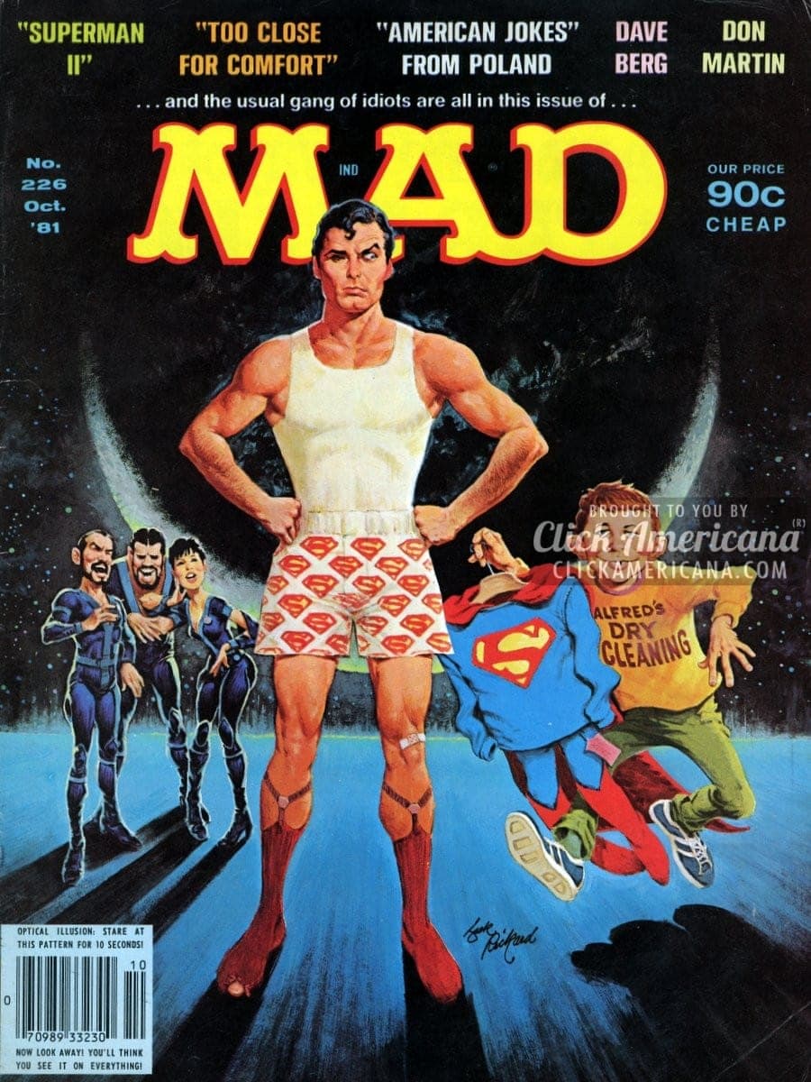 MAD #226, October 1981: Superman II