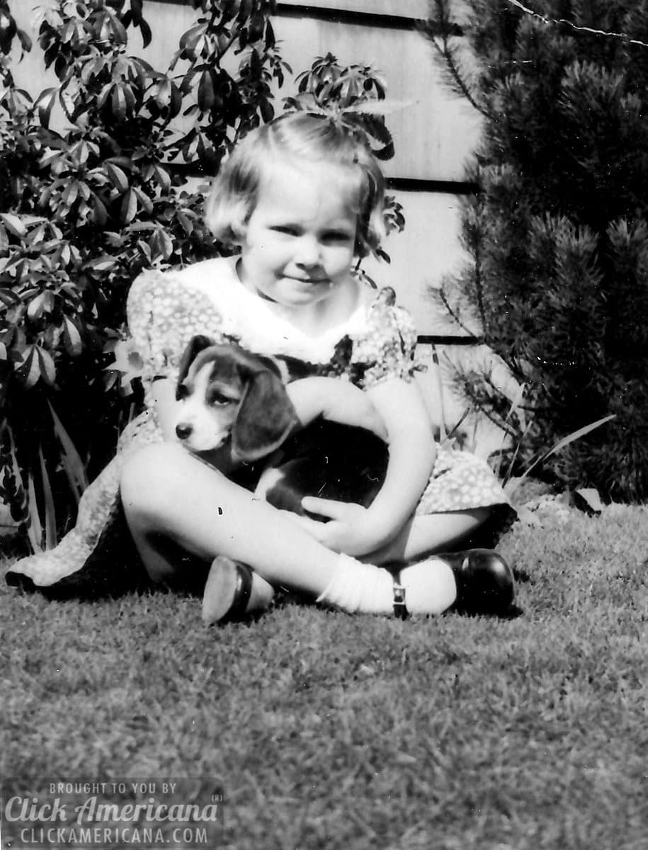 march 1951 vickie dog