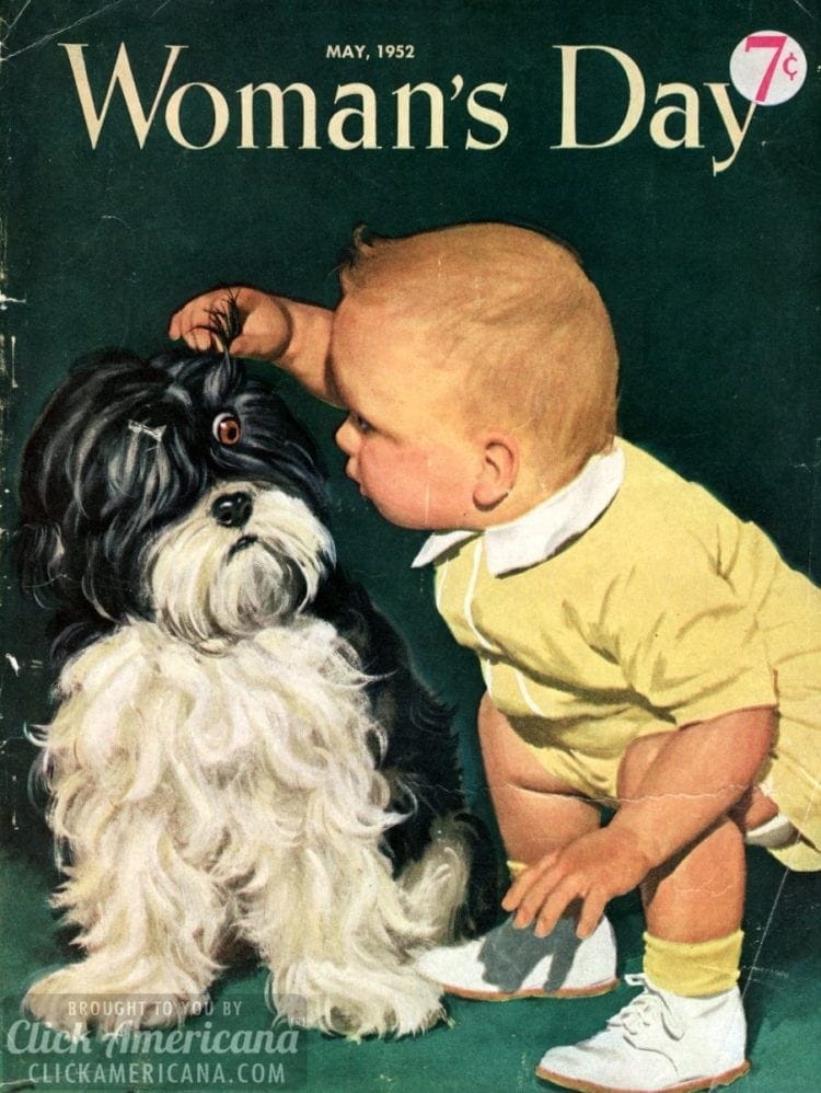 Housewife heaven! Vintage Woman's Day magazine covers from the fifties