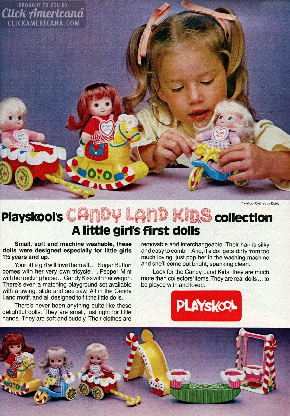 Vintage '80s Playskool toy sets Candy Land Kids, Sesame Street