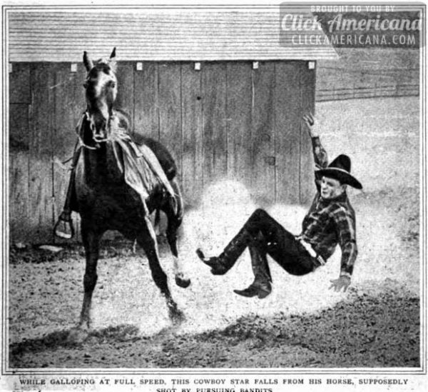 Are they real or fake? Silent movie stunts (1920) Click Americana