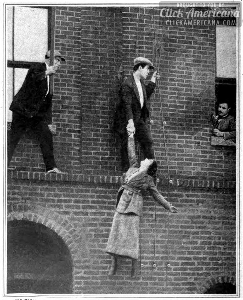 Are they real or fake? Silent movie stunts (1920) Click Americana
