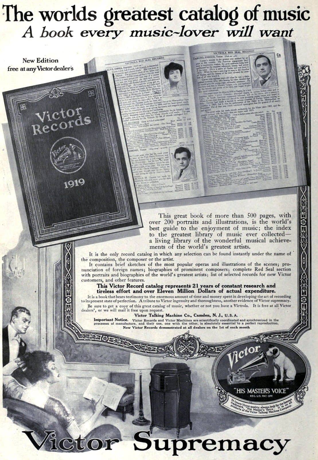 V is for Victrola: The famous record player that turned a brand name into a household word in 1906 21 theatremagazine29newyuoft 0076