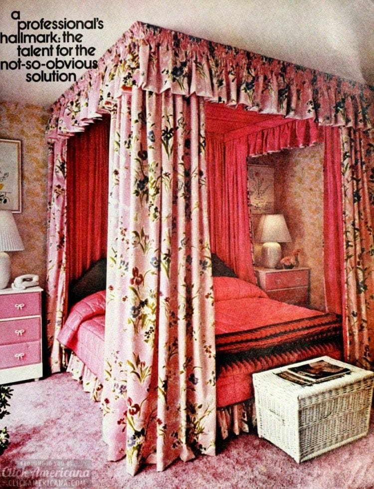 70 beautiful vintage canopy beds from the 1970s Click Americana