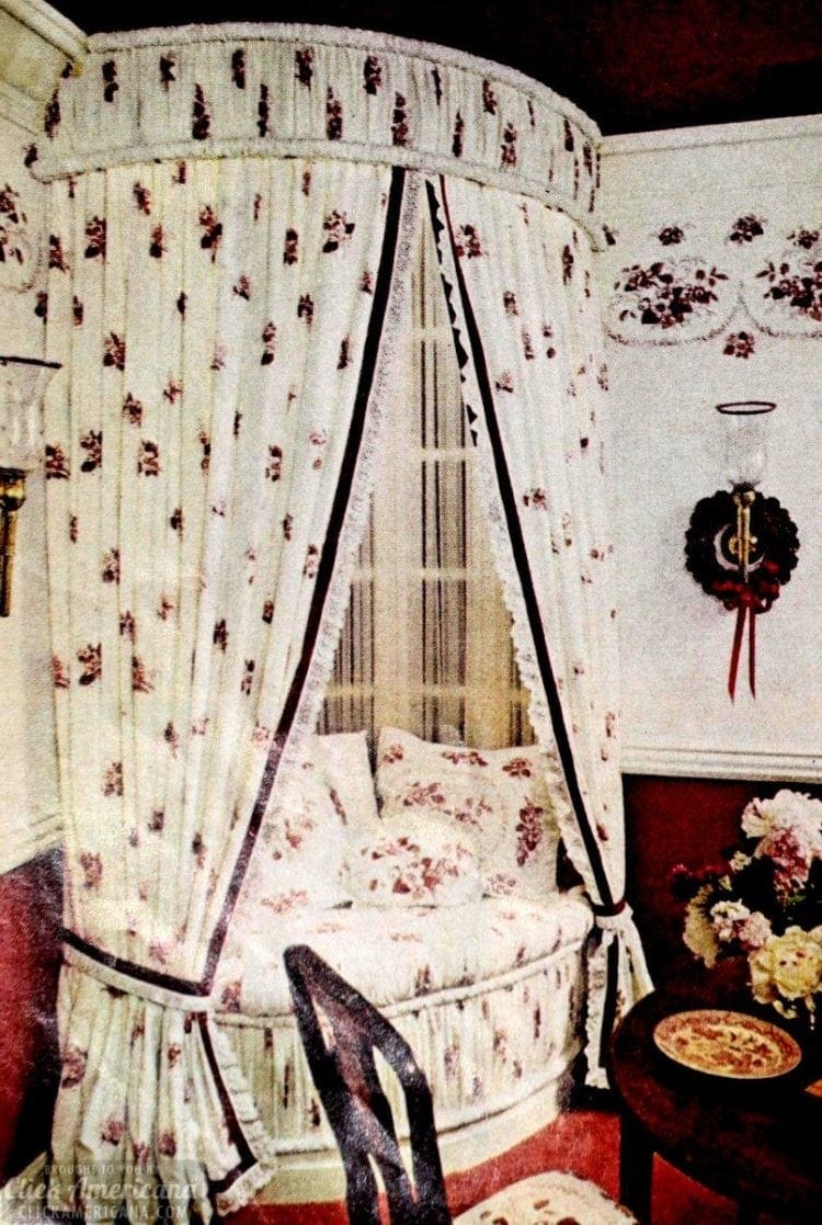 70 beautiful vintage canopy beds from the 1970s Click Americana