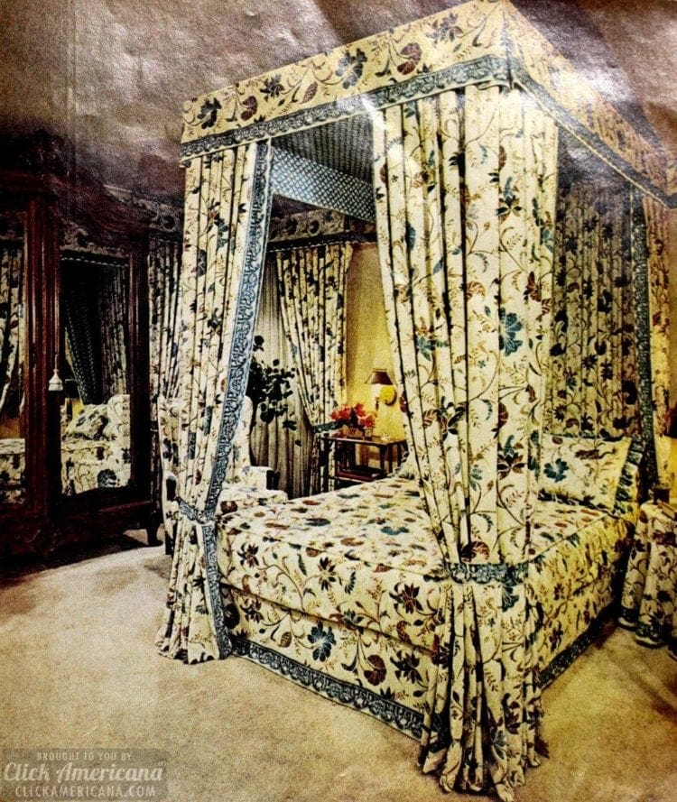 See 80 beautiful vintage canopy beds - Click Americana