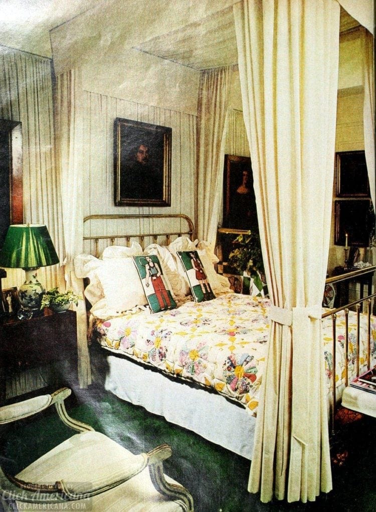 70 beautiful vintage canopy beds from the 1970s Click Americana
