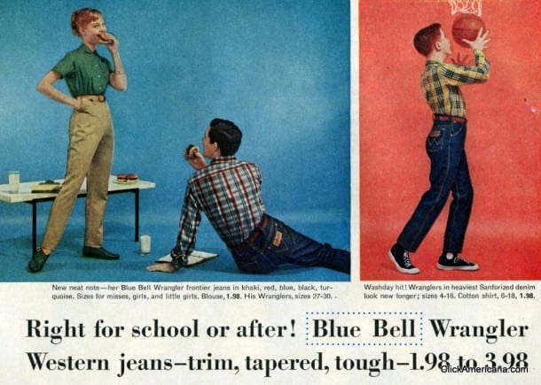 Dating vintage wrangler jeans