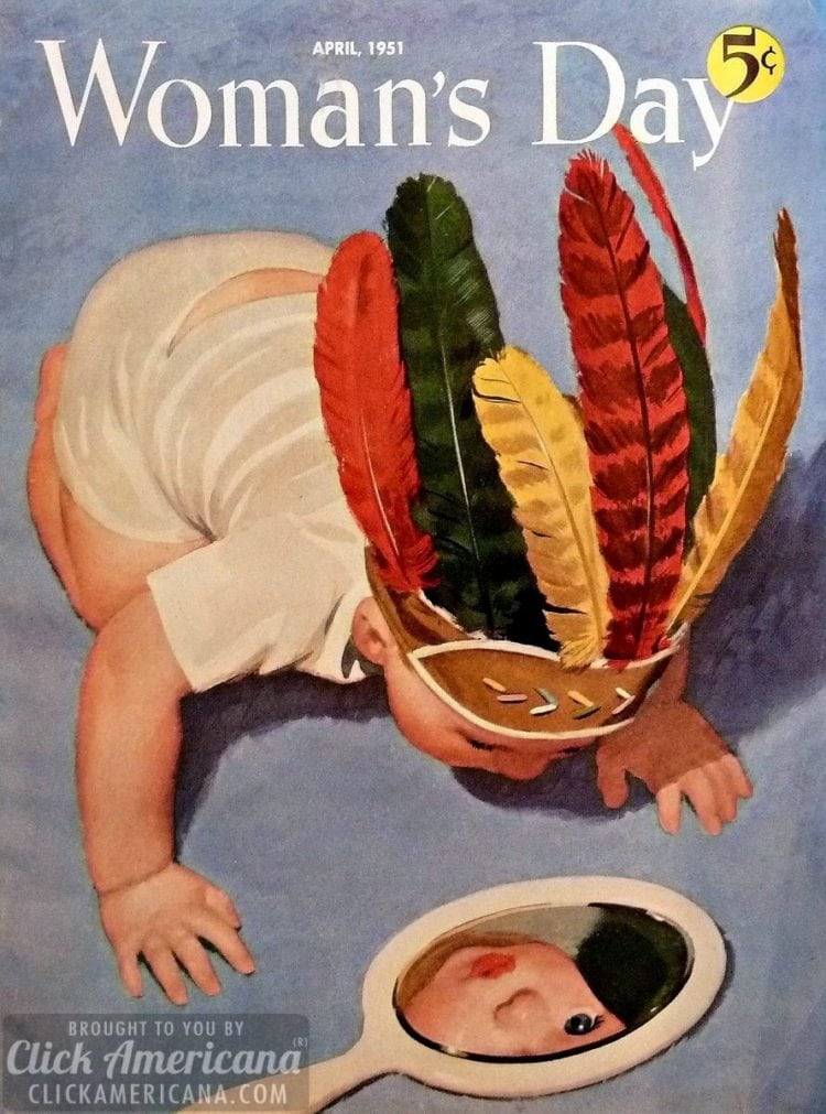 Housewife heaven! Vintage Woman's Day magazine covers from the fifties