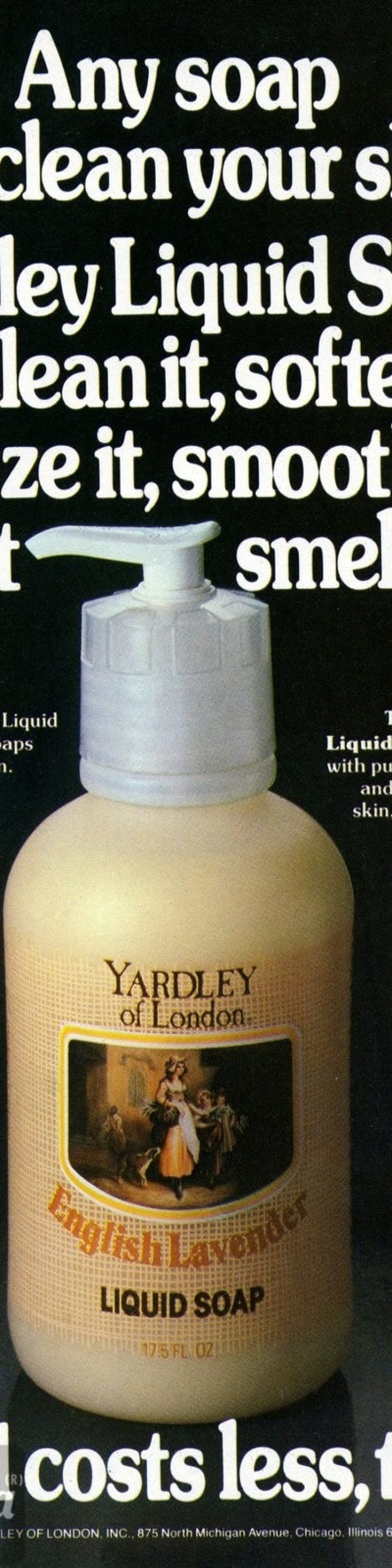 Introducing Yardley Liquid Soaps (1981) Click Americana