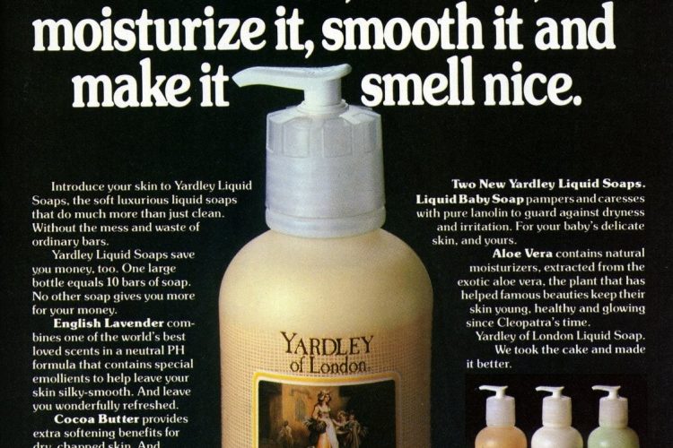 Introducing Yardley Liquid Soaps (1981) Click Americana